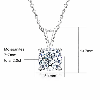 Pendentifs Femme Moissanite D Color VVS1 - Liv