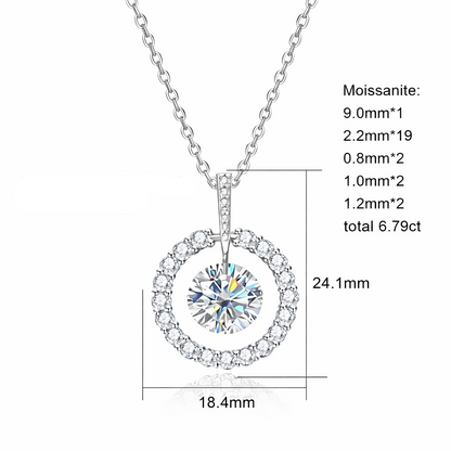 Colliers Moissanite D Color VVS1 - Bianca