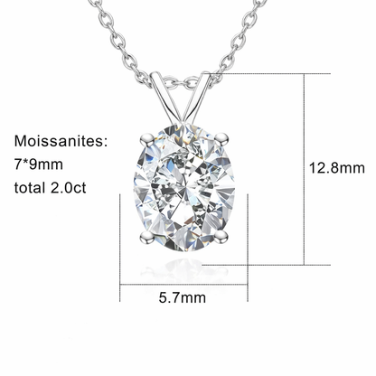 Colliers Moissanite D Color VVS1 - Cordélia