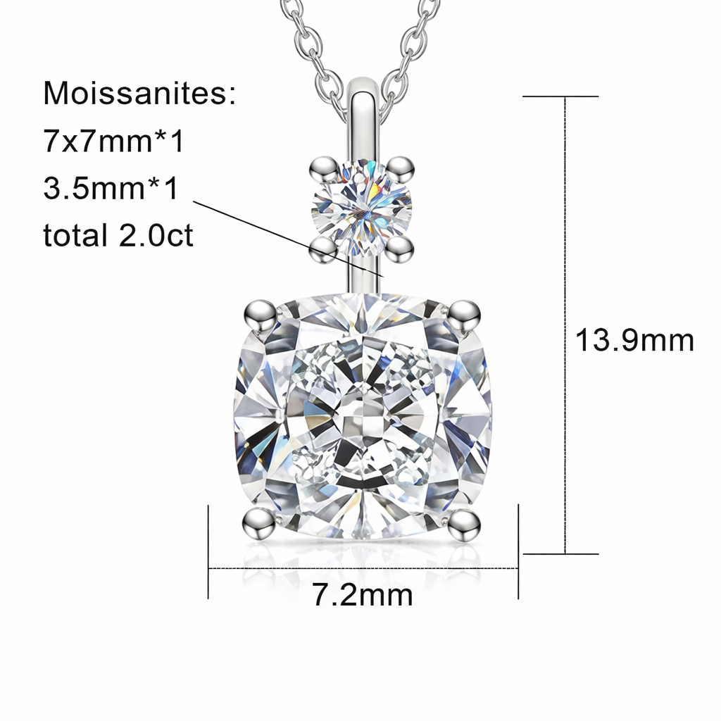 Colliers Femme Moissanite D Color VVS1 - Ariane