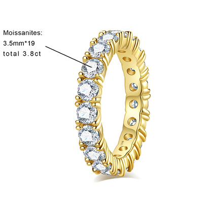 Bague de Mariage Moissanite D Color VVS1 - Adèle