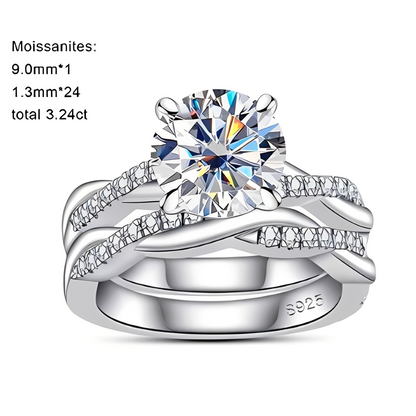 Bague de Fiançailles Femme Moissanite D Color VVS1 - Aïnoa