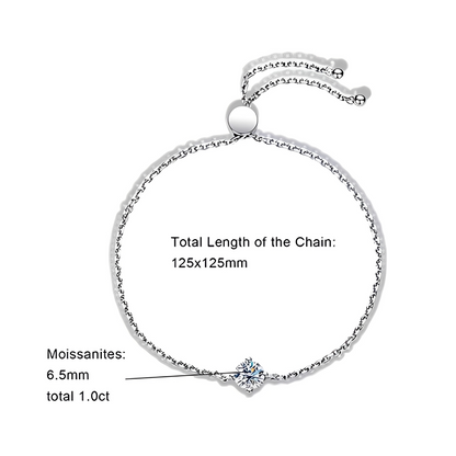 Bracelets Femme Moissanite D Color VVS1 - Keira