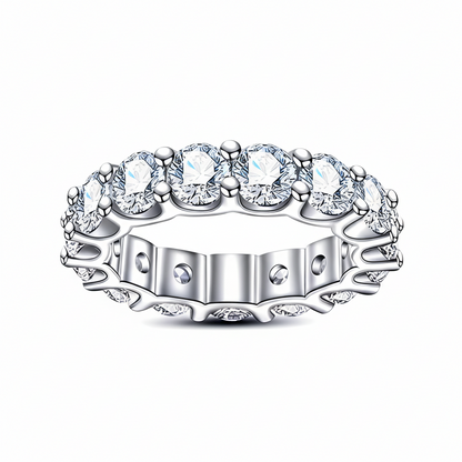 Alliance de Mariage Femme Moissanite D Color VVS1 - Juliette