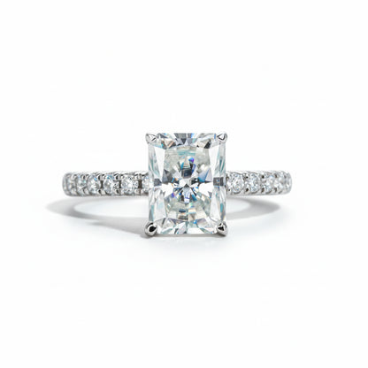Bague de Fiançailles Femme Moissanite D Color VVS1 - Amandina