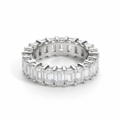 Alliance Mariage Moissanite D Color VVS1 - Valentine