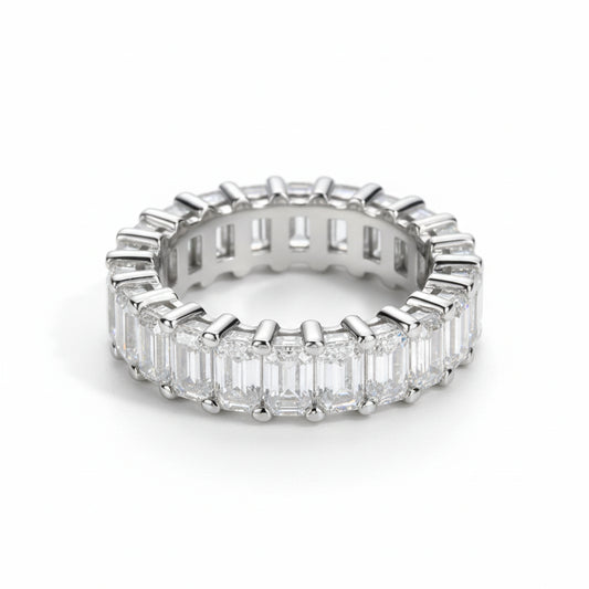 Alliance Mariage Moissanite D Color VVS1 - Valentine