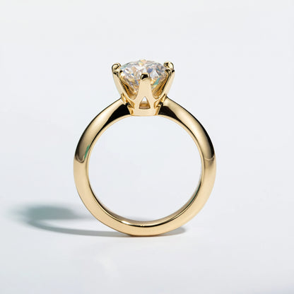 Bague de Fiançailles Moissanite D Color VVS1 - Éléonore