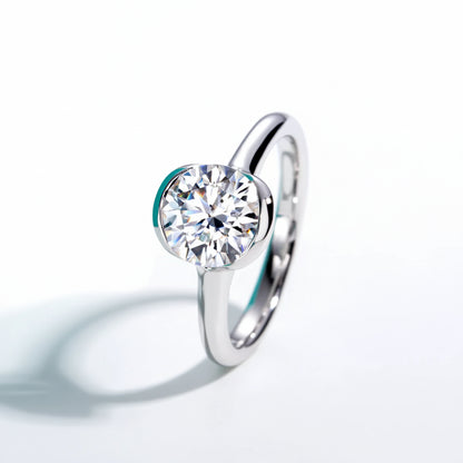 Bague de Fiançailles Moissanite D Color VVS1 - Astrid