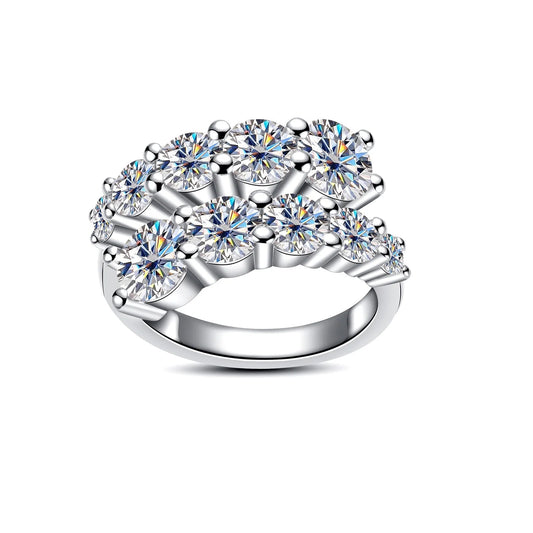 Alliance de Mariage Femme Moissanite D Color VVS1 - Diane