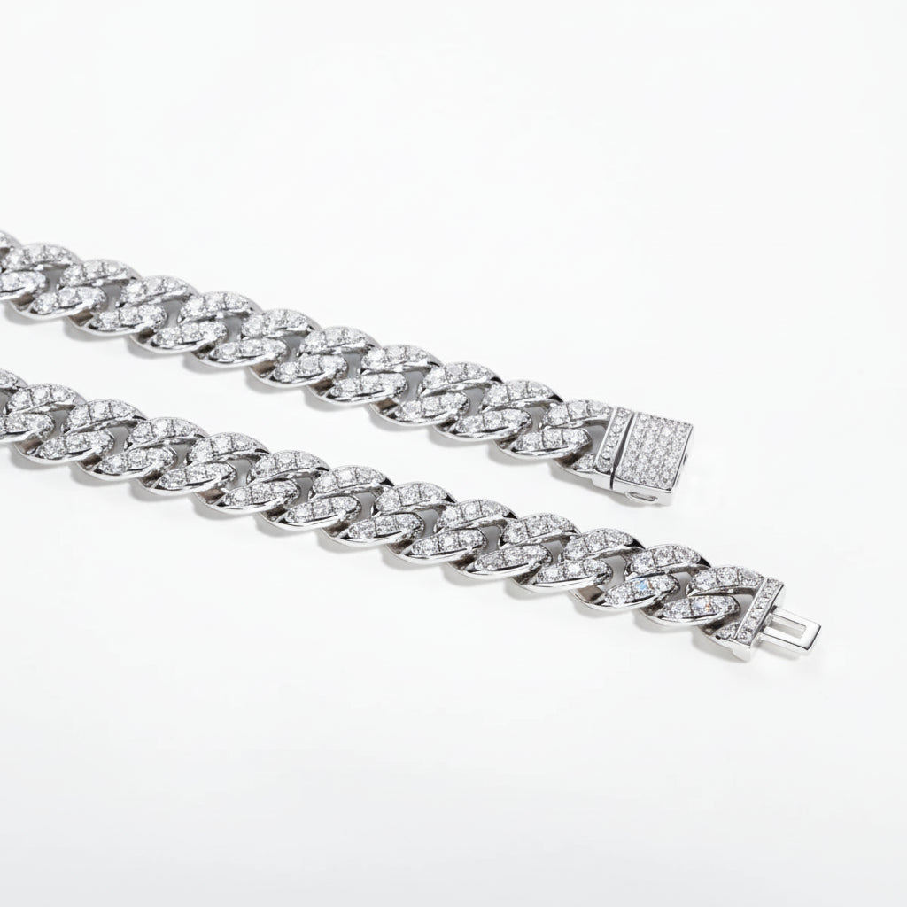 Bracelets Femme Moissanite D Color VVS1 - Hip Hop