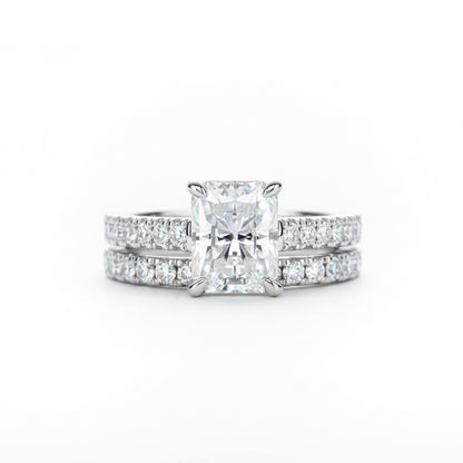 Bague de Fiançailles Moissanite D Color VVS1 - Amandina