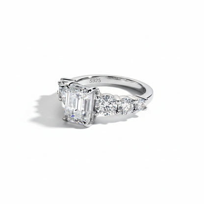 Bague de Fiançailles Moissanite D Color VVS1 - Alessa