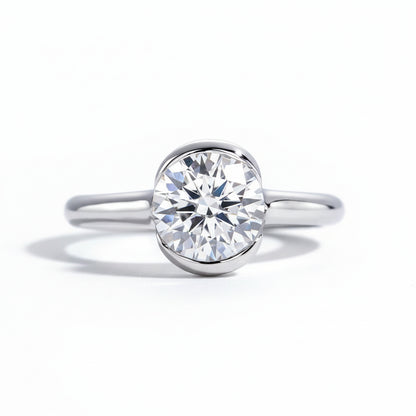 Bague de Fiançailles Moissanite D Color VVS1 - Astrid