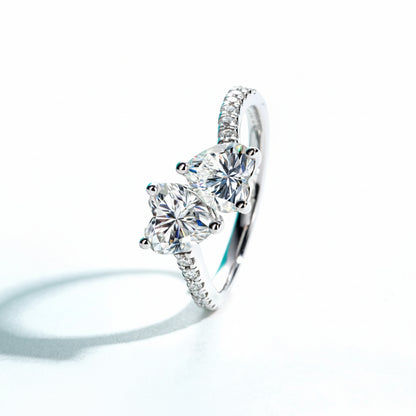 Bague de Fiançailles Femme Moissanite D Color VVS1 - Althéa