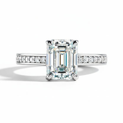 Bague de Fiançailles Femme Moissanite D Color VVS1 - Amicie