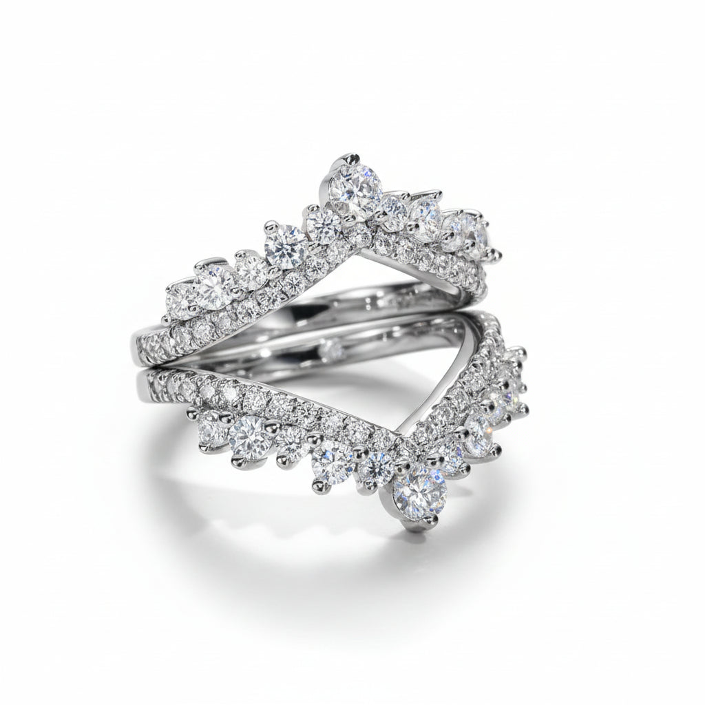 Bague Mariage Moissanite D Color VVS1 - Kim
