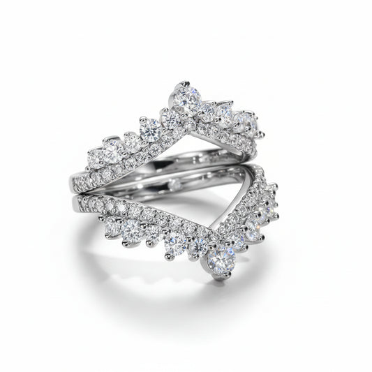 Bague Mariage Moissanite D Color VVS1 - Kim