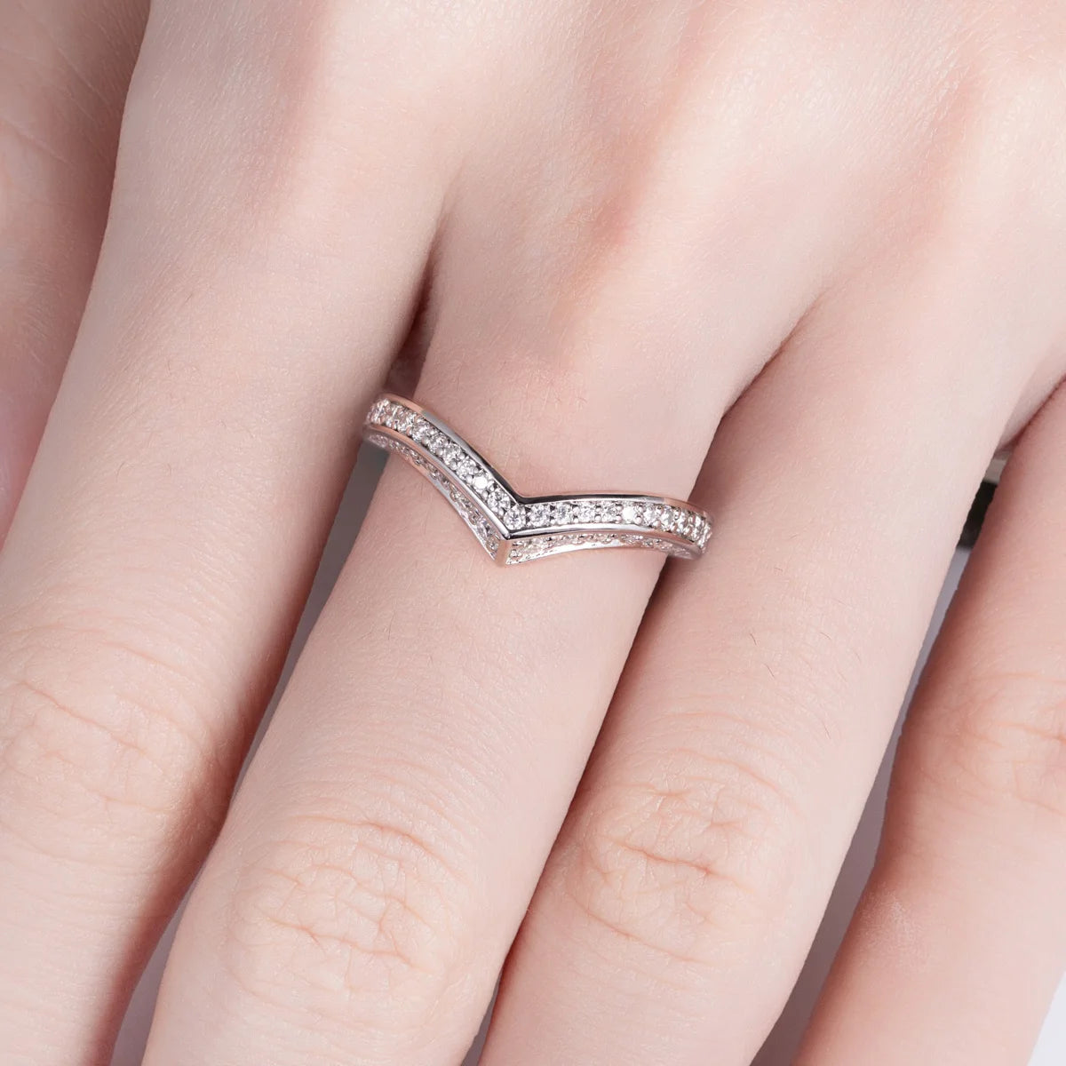Bague de Mariage Femme Moissanite D Color VVS1 - Lina