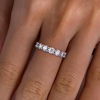 Alliance de Mariage Femme Moissanite D Color VVS1 - Juliette
