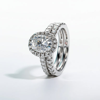 Bague de Fiançailles Moissanite D Color VVS1 - Anouk