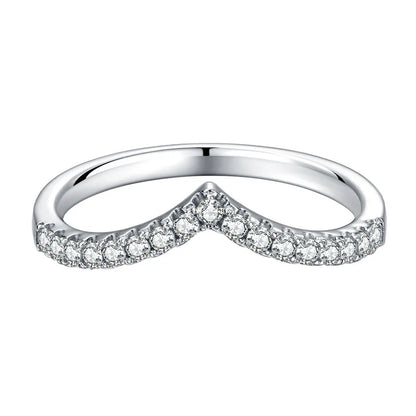 Alliance de Mariage Femme Moissanite D Color VVS1 - Téa