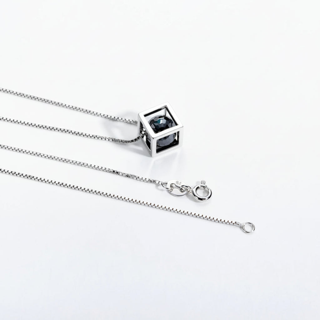 Pendentifs Moissanite D Color VVS1 - Cubique