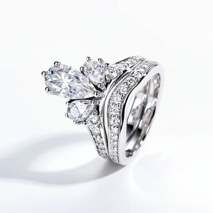 Bague de Fiançailles Moissanite D Color VVS1 - Anaya