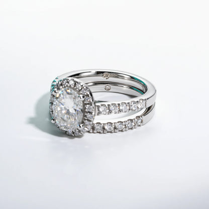 Bague de Fiançailles Moissanite D Color VVS1 - Anouk