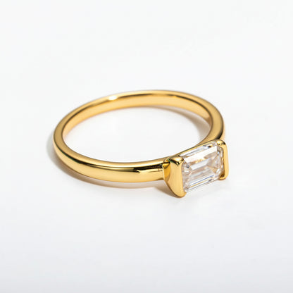 Bague de Fiançailles Femme Moissanite D Color VVS1 - Diane