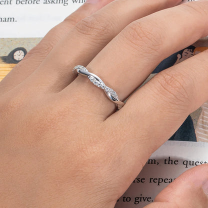 Bague Mariage Moissanite D Color VVS1 - Joy