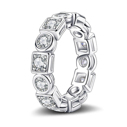 Bague Mariage Moissanite D Color VVS1 - Zoé