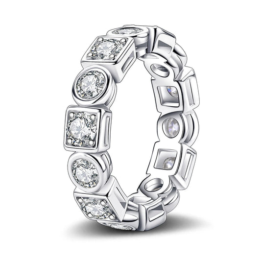 Bague Mariage Moissanite D Color VVS1 - Zoé