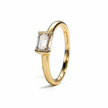 Bague de Fiançailles Femme Moissanite D Color VVS1 - Diane