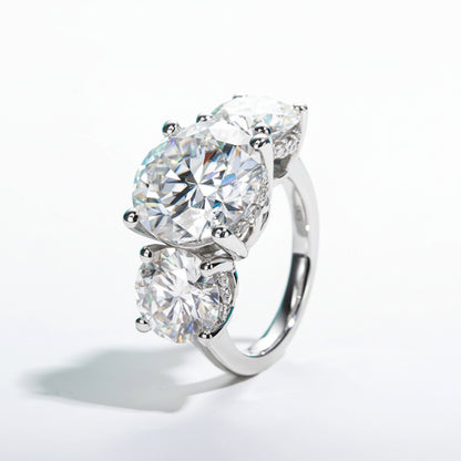 Bague de Fiançailles Moissanite D Color VVS1 - Diana