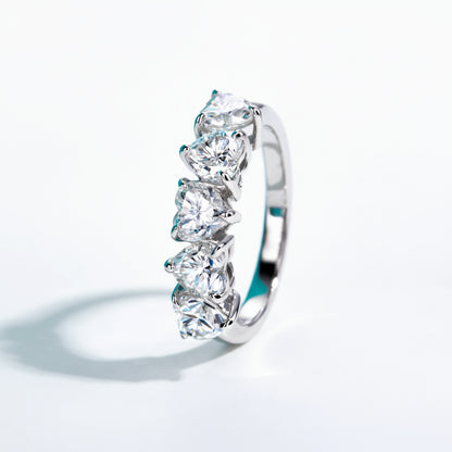Bague de Mariage Femme Moissanite D Color VVS1 - Mathilde