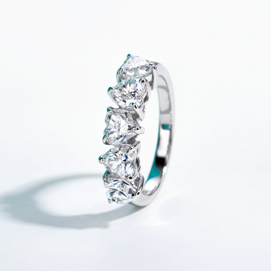 Bague de Mariage Femme Moissanite D Color VVS1 - Mathilde