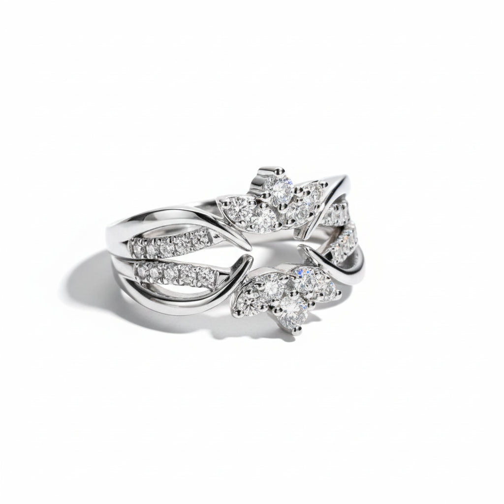Bague de Mariage Moissanite D Color VVS1 - Elena