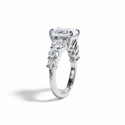 Bague de Fiançailles Moissanite D Color VVS1 - Alessa