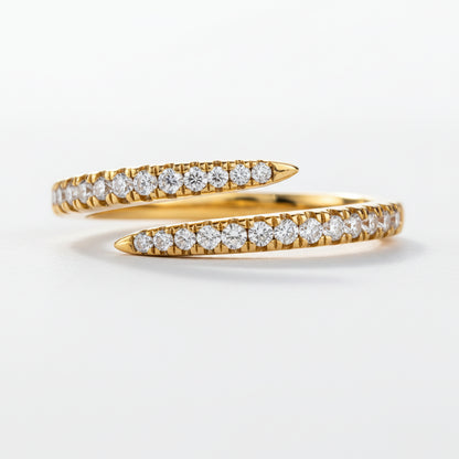 Alliance de Mariage Femme Moissanite D Color VVS1 - Romy