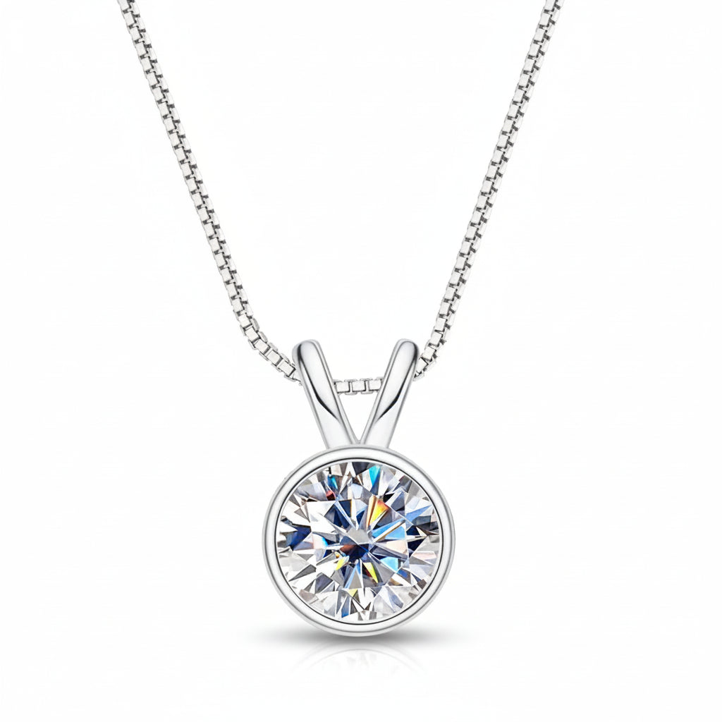 Pendentifs Femme Moissanite D Color VVS1 - Ingrid