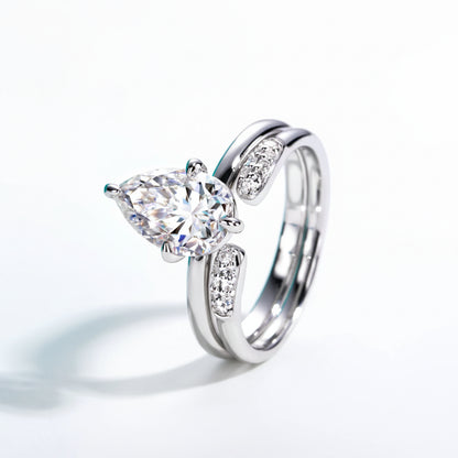 Bague de Fiançailles Femme Moissanite D Color VVS1 - Audrey