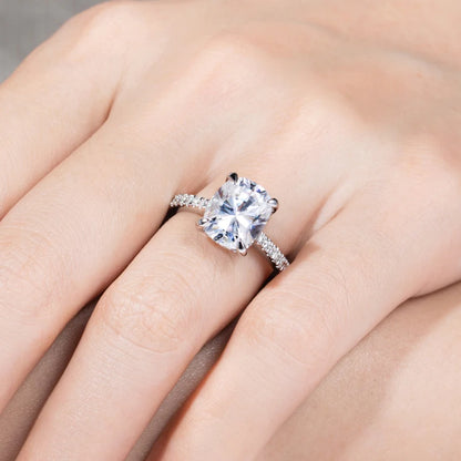 Bague de Fiançailles Femme Moissanite D Color VVS1 - Mia