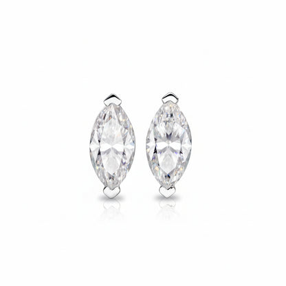 Boucles D'oreilles Marquise Moissanite D Color VVS1 - Swany