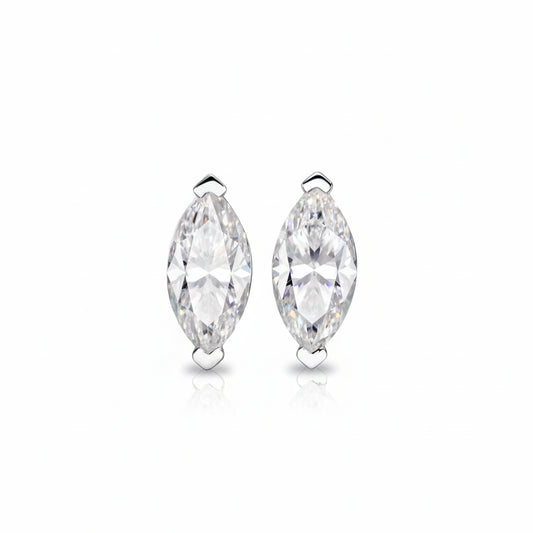 Boucles D'oreilles Marquise Moissanite D Color VVS1 - Swany