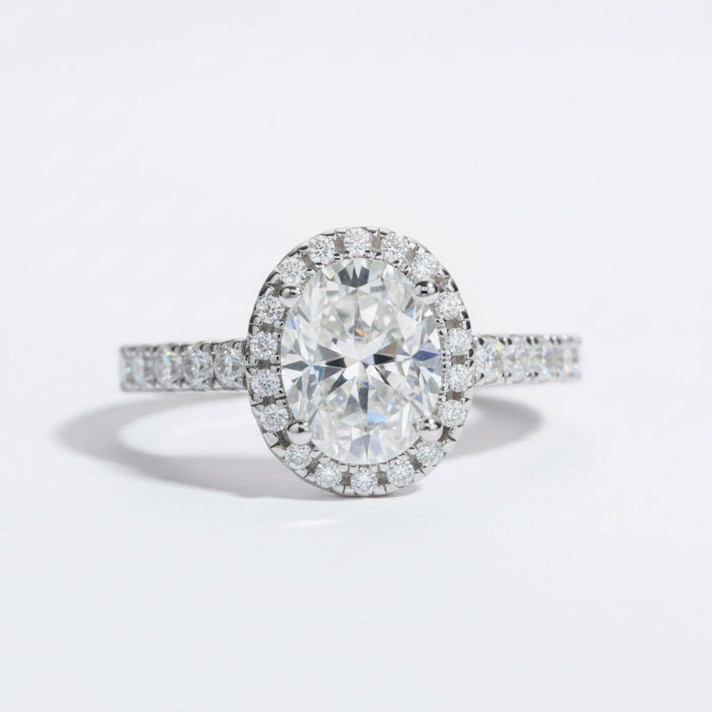 Bague de Fiançailles Moissanite D Color VVS1 - Anouk