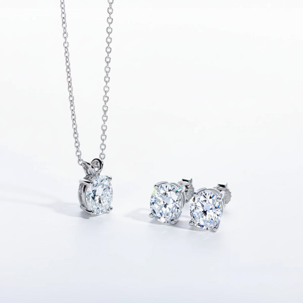 Parure Bijoux Moissanite D Color VVS1 - Malya