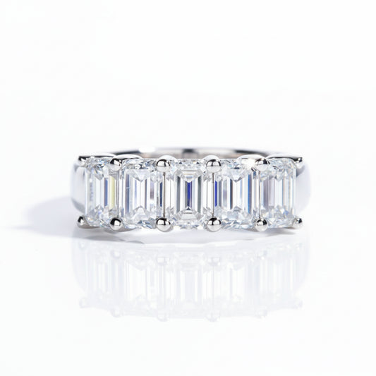 Bague de Mariage Moissanite D Color VVS1 - Alice