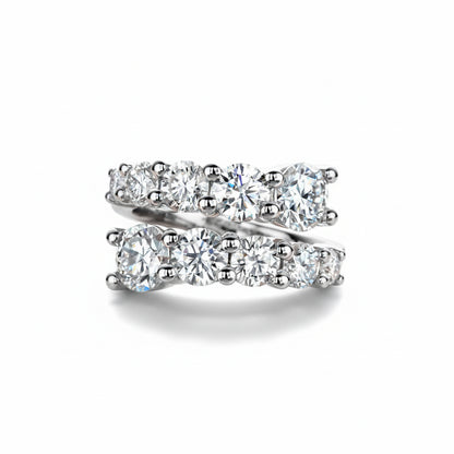Alliance de Mariage Femme Moissanite D Color VVS1 - Diane