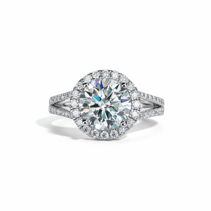 Bague de Fiançailles Femme Moissanite D Color VVS1 - Améline
